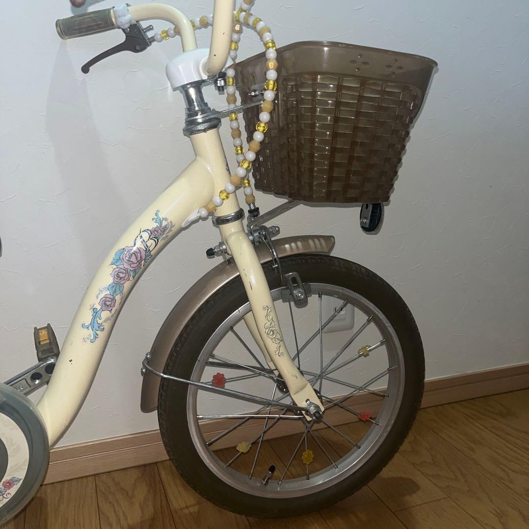 トイザらス　ベル　美女と野獣　自転車　16インチ　ディズニー　プリンセス
