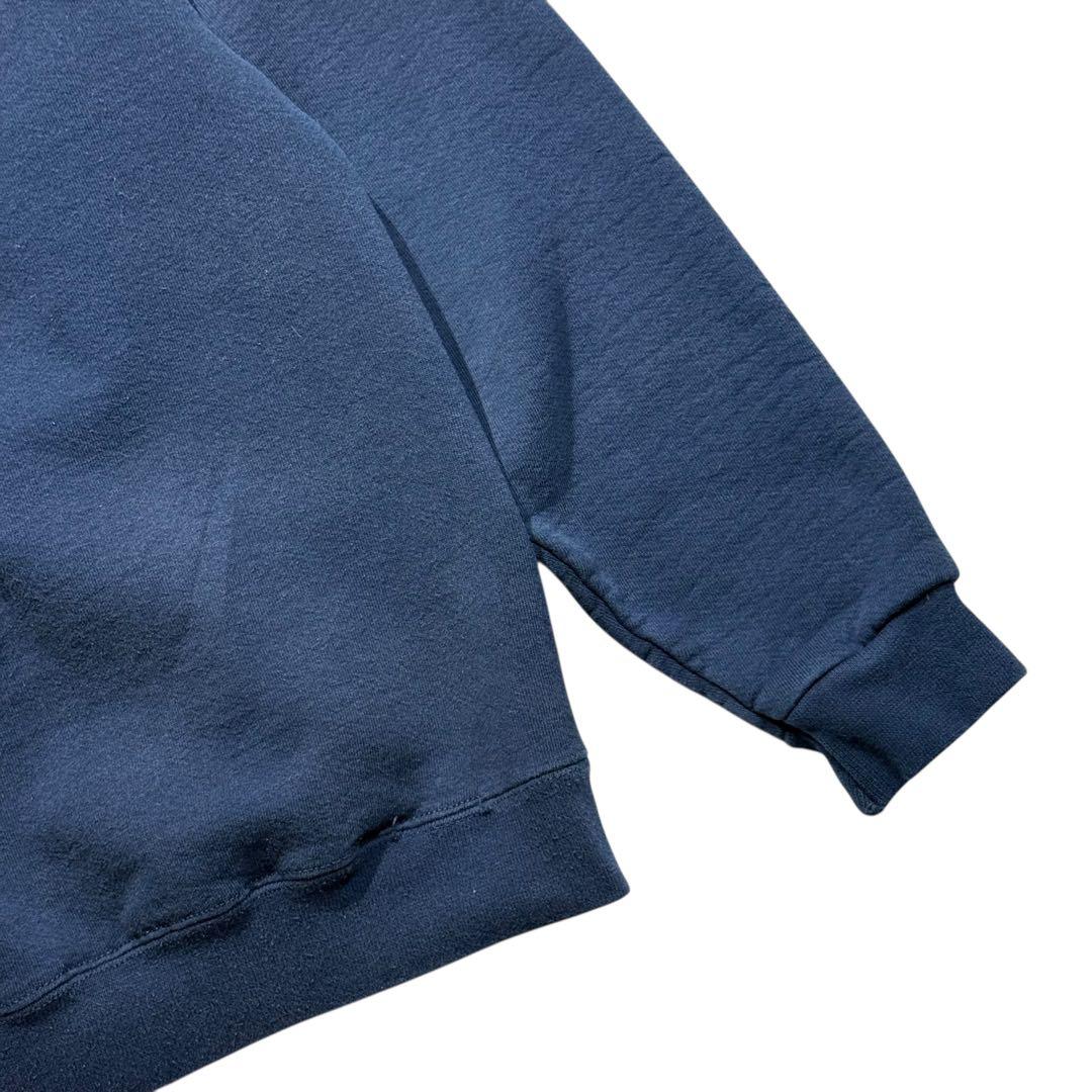 USA製 ディスカス ハーフジップスウェット ネイビー プルオーバー 90s