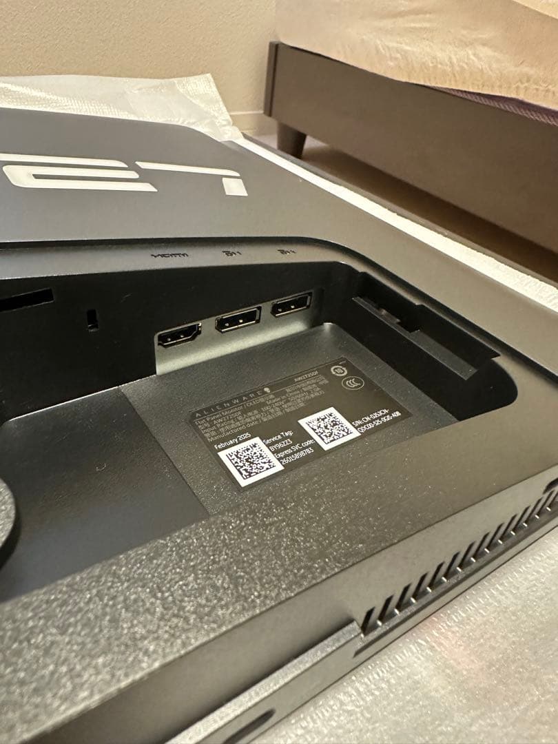 Alienware27インチ AW2725DF ゲーミングモニター