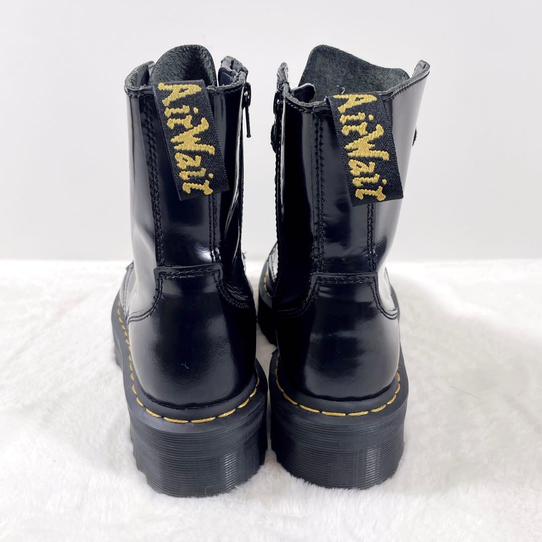 ドクターマーチン JADON 8ホール ブーツ 厚底 レザー ブラック 26cm