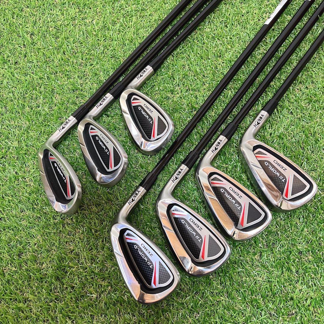 美品 HONMA ツアーワールドゼロ メンズゴルフクラブ豪華13本セット R