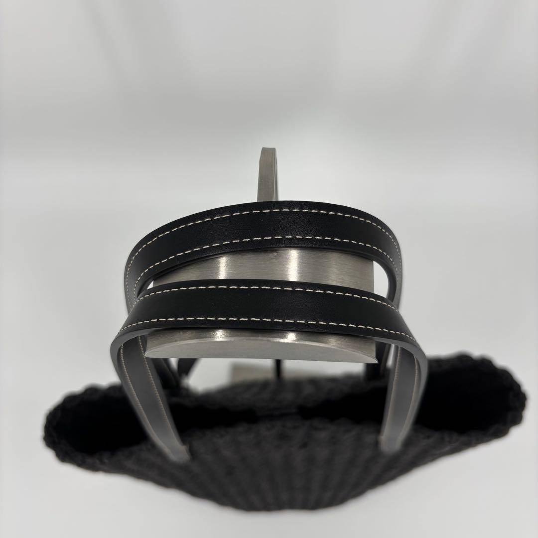 未使用級 COACH / コーチ ストロートート かごバック スモール ブラック