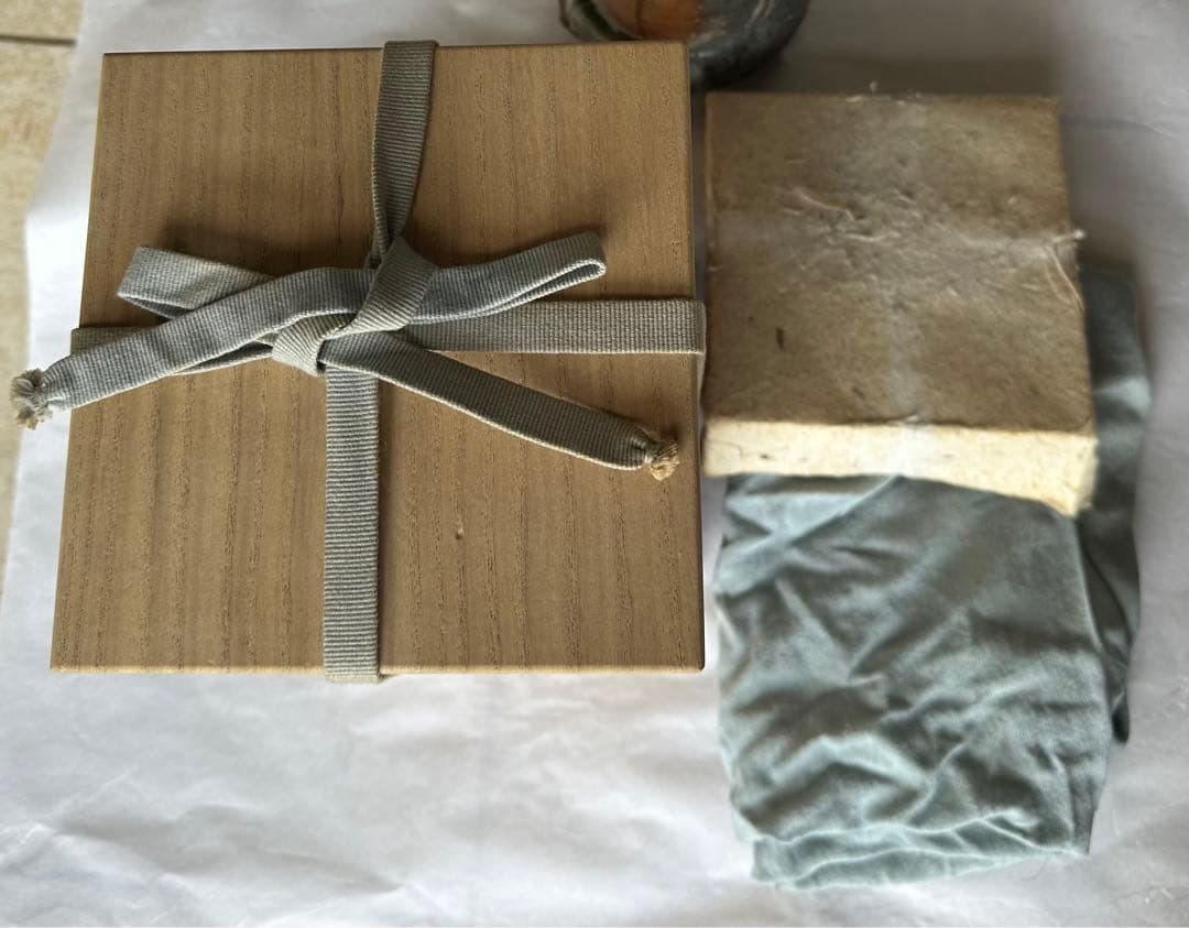 杉本貞光　伊賀耳付花入　伊賀　信楽　寺垣外窯　茶道具　共箱