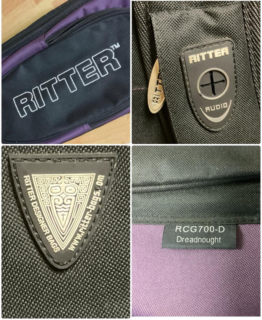 モーリス アコースティックギター アコギ弦楽器 RITTER ケース付き