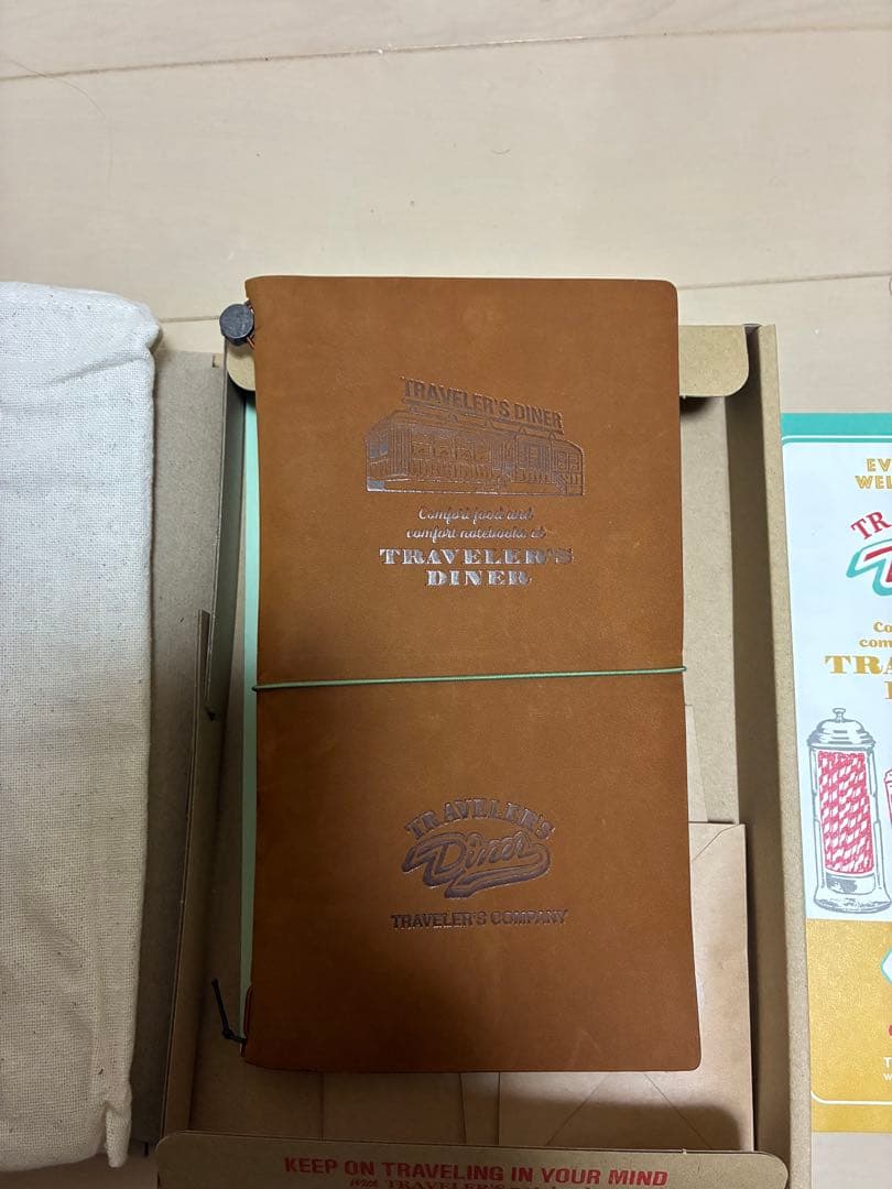 TRAVELER'S DINER 限定　抽選　ダイナー トラベラーズノート