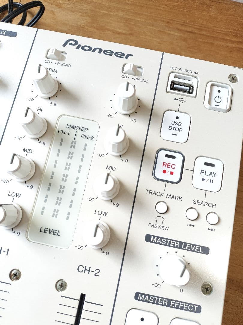 Pioneer パイオニア DJM-350 DJミキサー 動作確認済 レアカラー