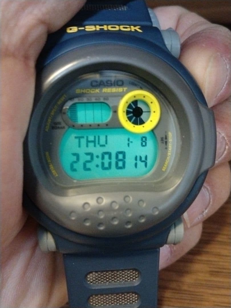 G-SHOCK ジェイソン　復刻　G-001-2CJF ネイビー　グレー