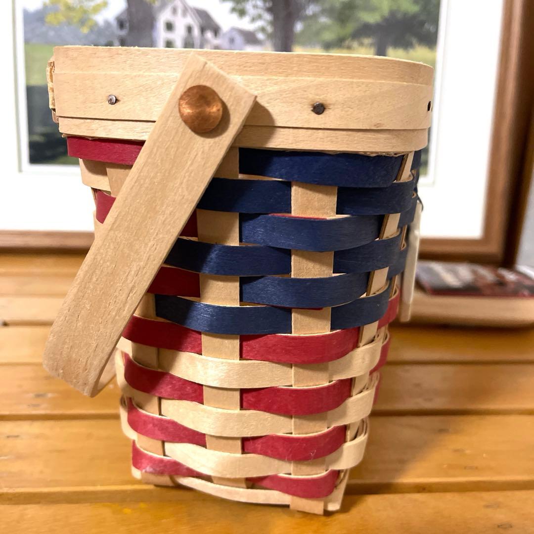ロンガバーガーバスケット　longabergerバスケット　小物入れ