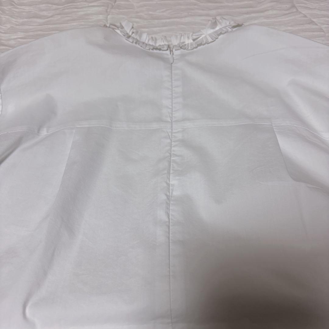 MARILYN MOON タックフリル　ボリュームスリーブ　ブラウス　袖バルーン