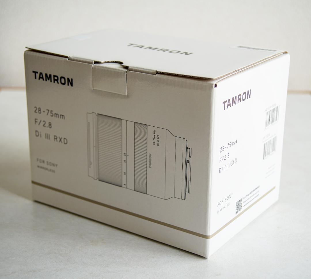 [美品] TAMRON 28-75mm F/2.8 Di III RXD