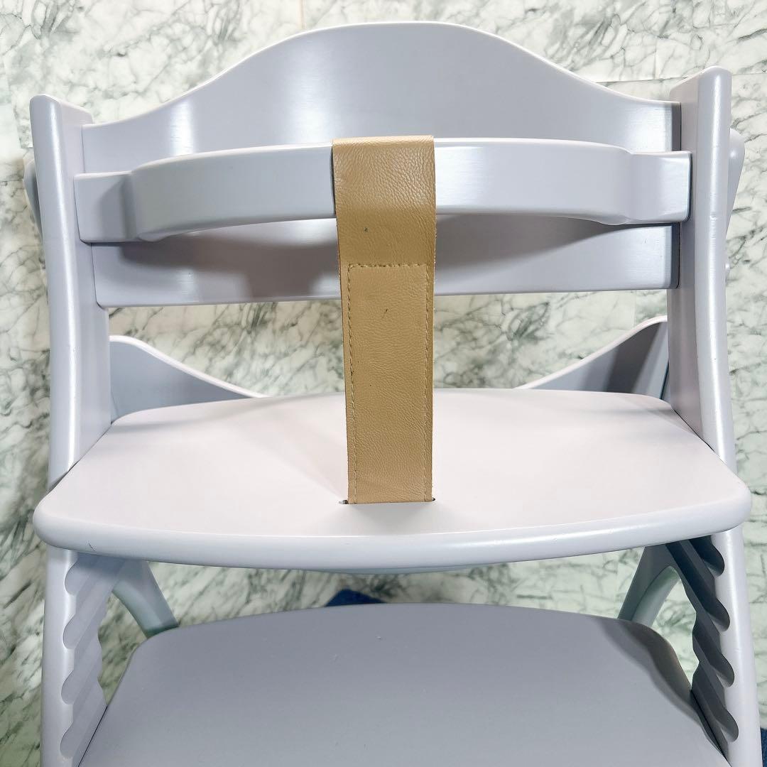 大和屋 アッフルチェア ハイチェ 椅子 ベビー テーブル ガード付き