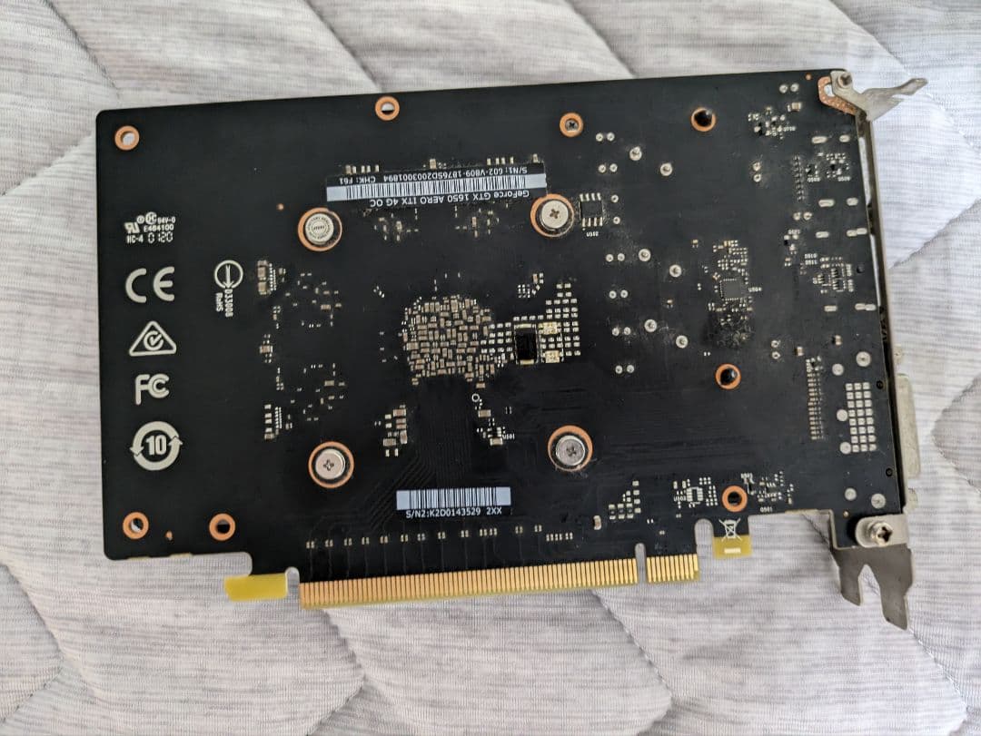 グラフィックボード・グラボ・ビデオカード MSI GTX1650