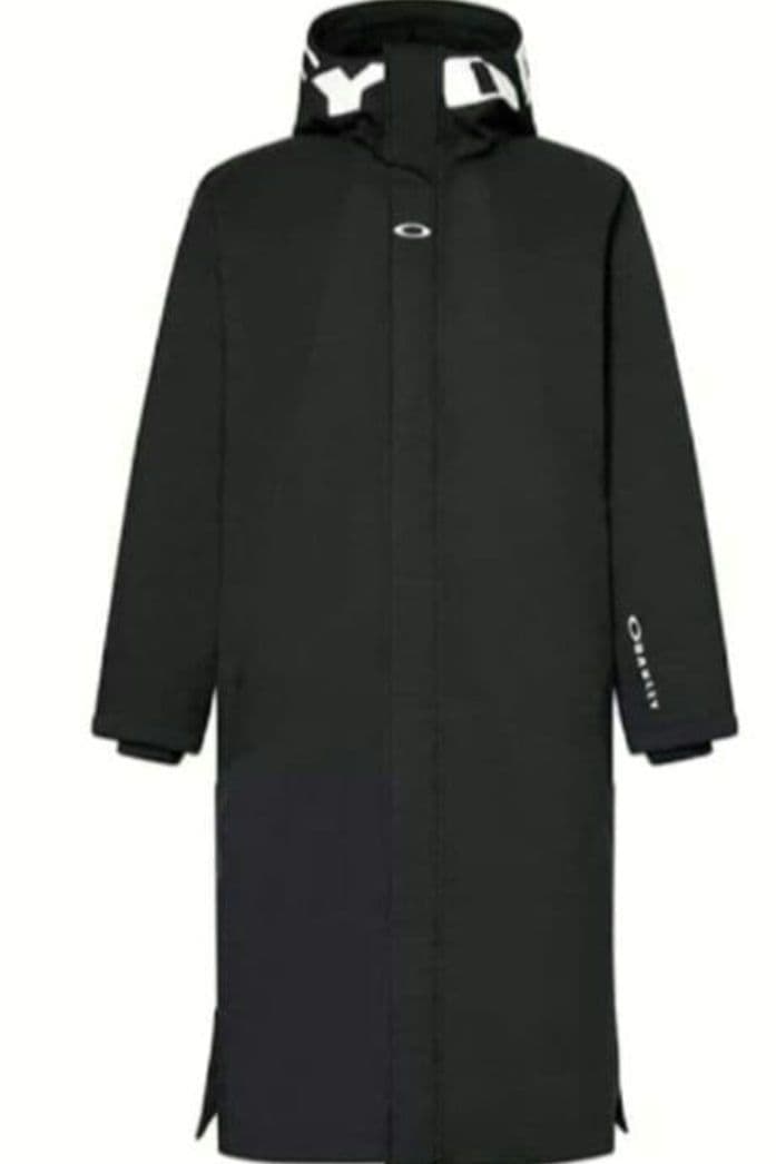 【新品未使用】オークリー　ロングコート Mサイズ ベンチコート 黒