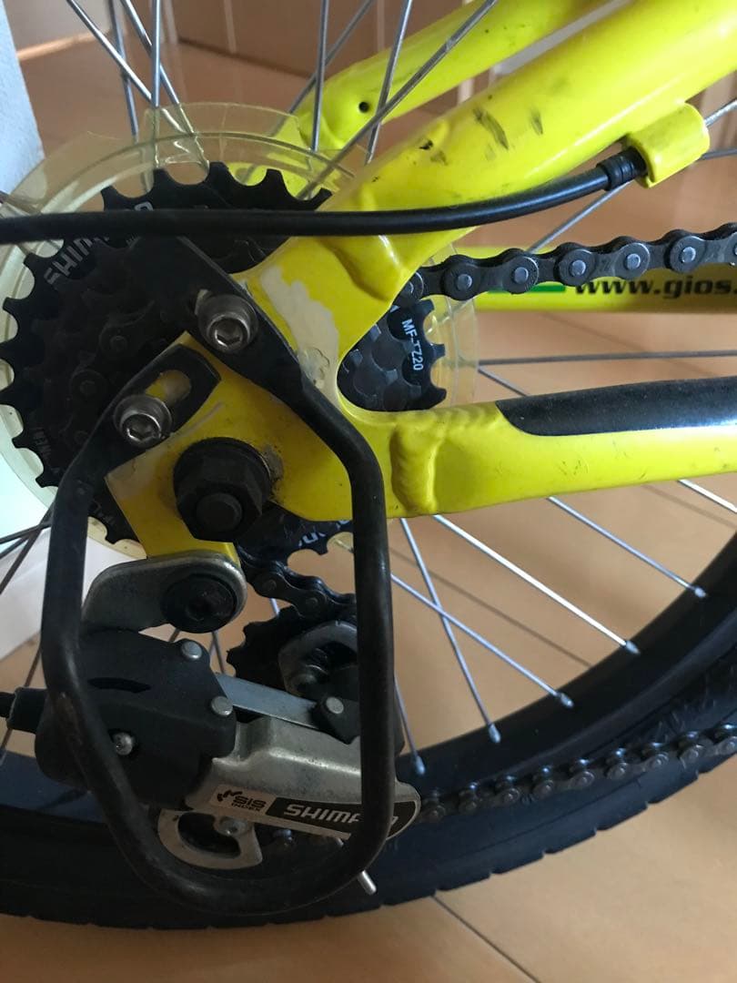 お引き取り限定GIOS ジェノア　20インチ イエロー