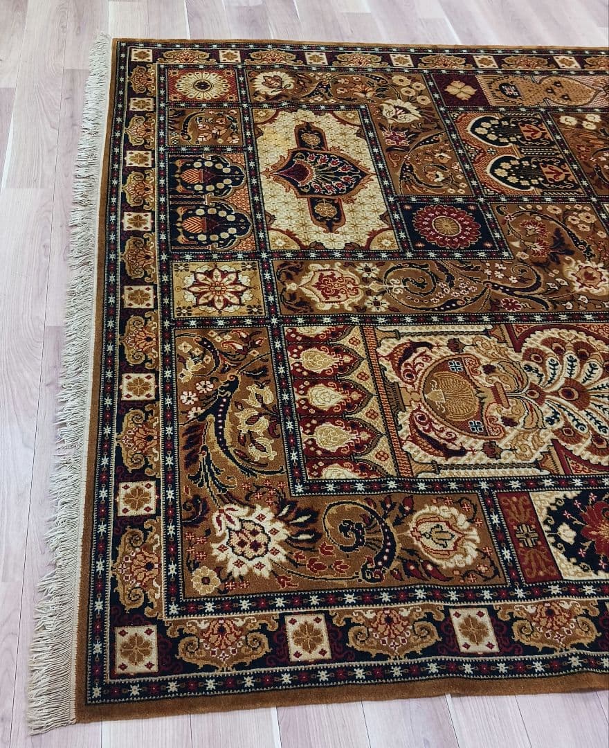 ドイツ製 ウィルトン織絨毯 純毛 ウール 大判カーペット240×340㎝