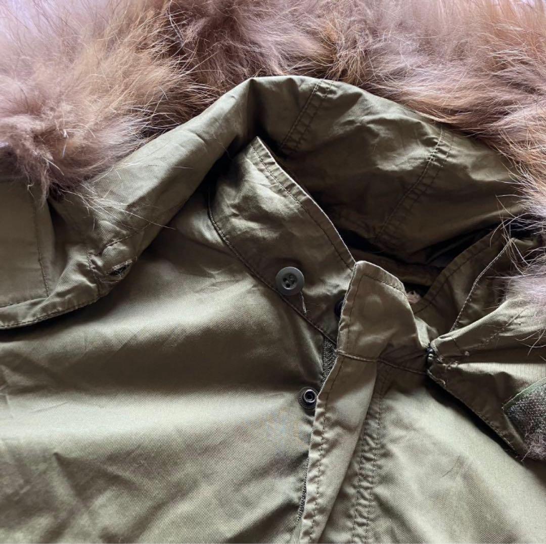 SHIPS シップス リアルファー ライナー着脱 M51 モッズコートM