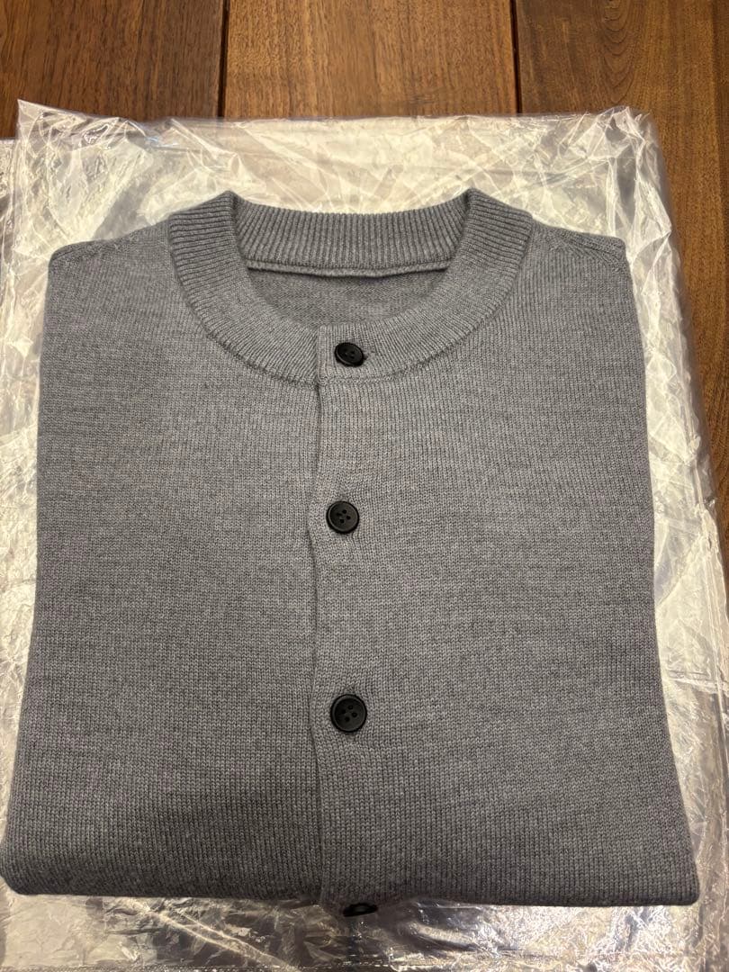 Deuxieme Classe WISH クルーネック カーディガン グレー