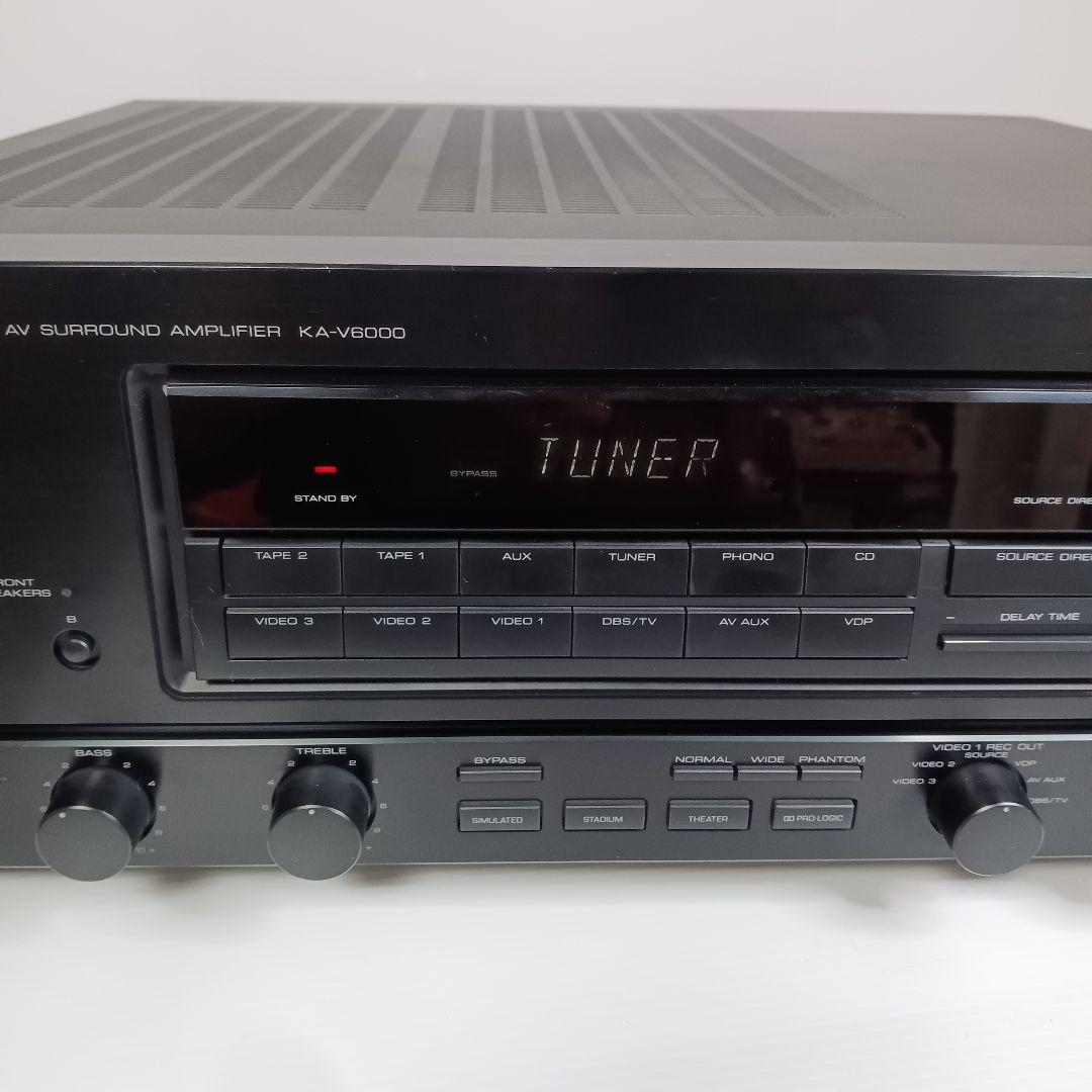 【音出しOK】KENWOOD KA-V6000 AVサラウンド ステレオ アンプ