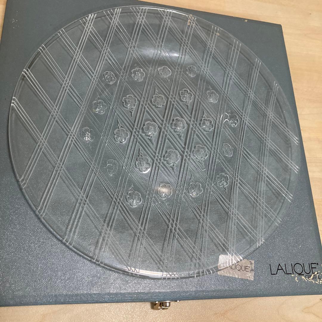 値下！ラリック　絵皿　プレート　アンティーク　クリスタル