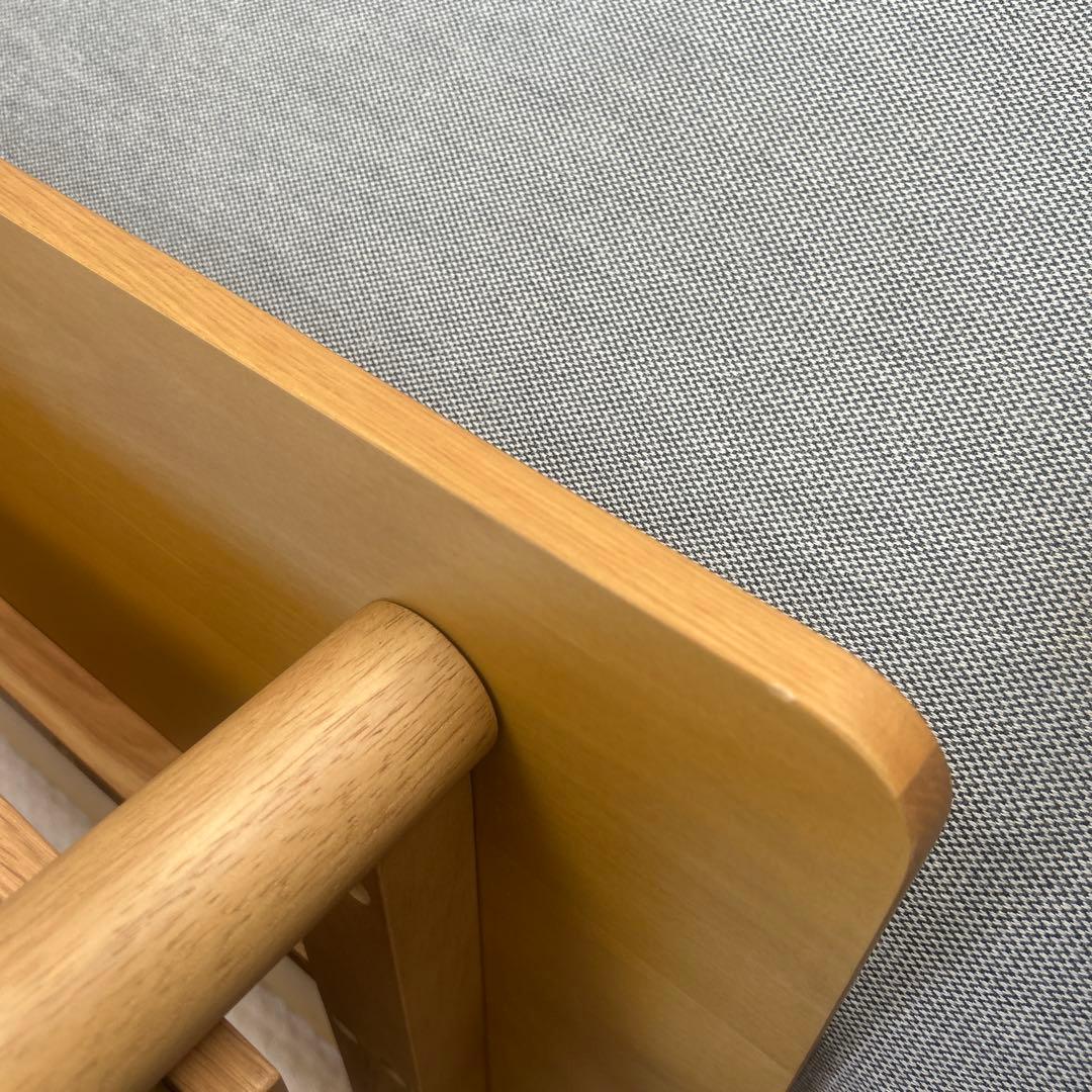無印良品 木製ローテーブル オーク材 机 テーブル 天然木