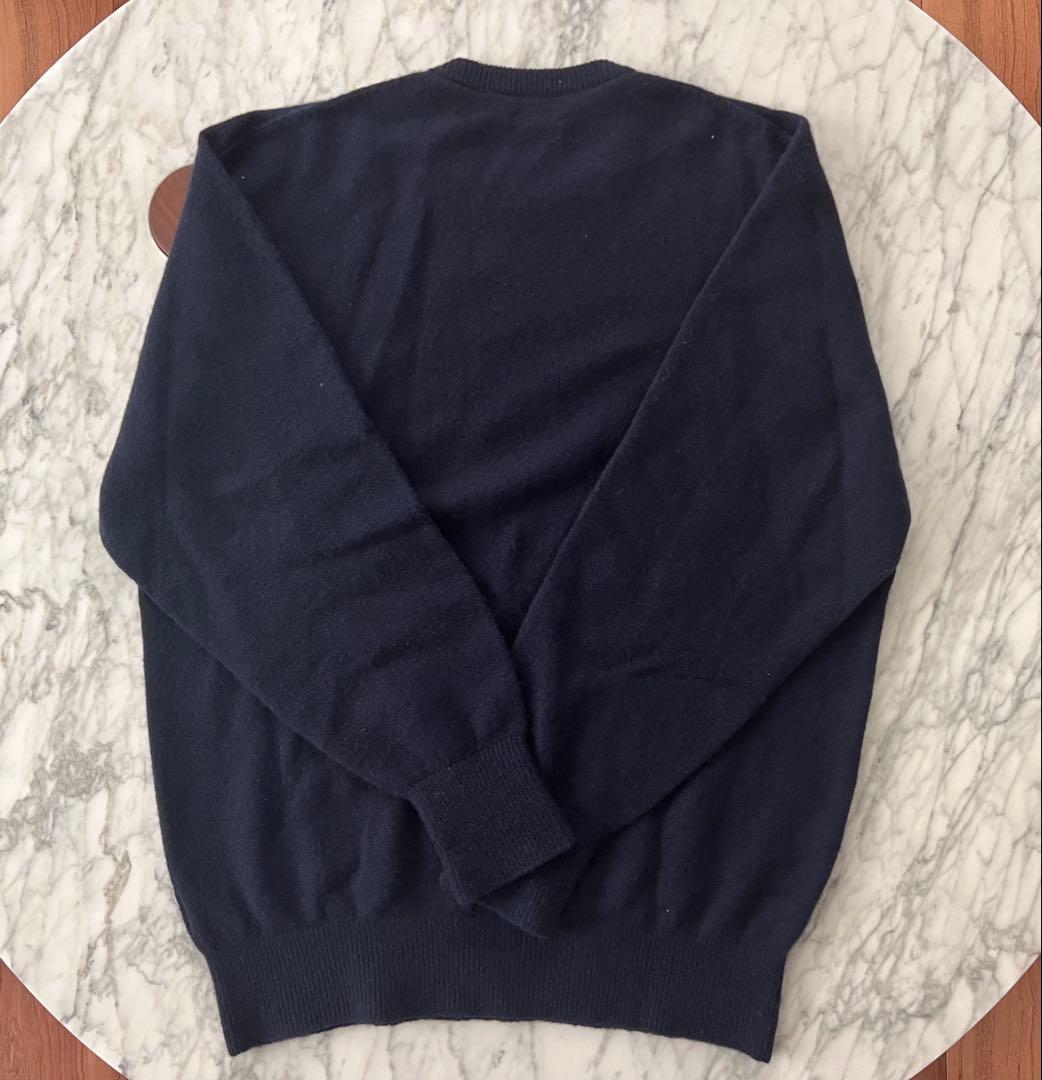 HERILL カシミヤニット　ネイビー