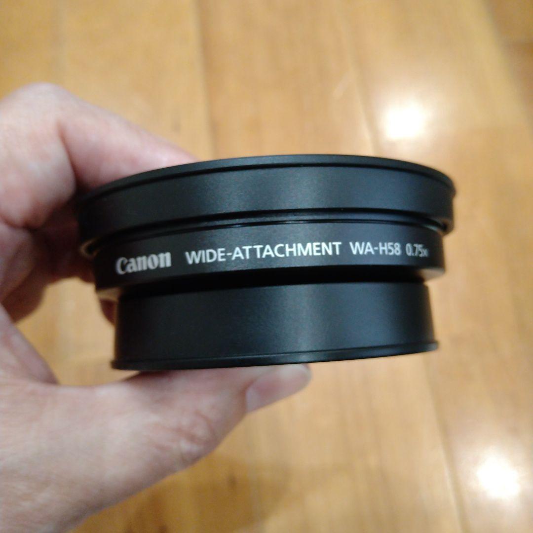 （未使用）Canon iVIS HF G40 ビデオカメラ テレコン ワイコン付