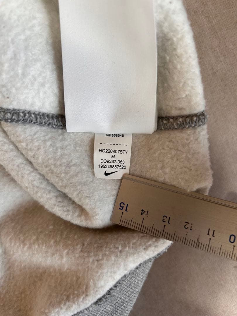 ロ*員様 NIKE×Stussy グレー スウェットMサイズ