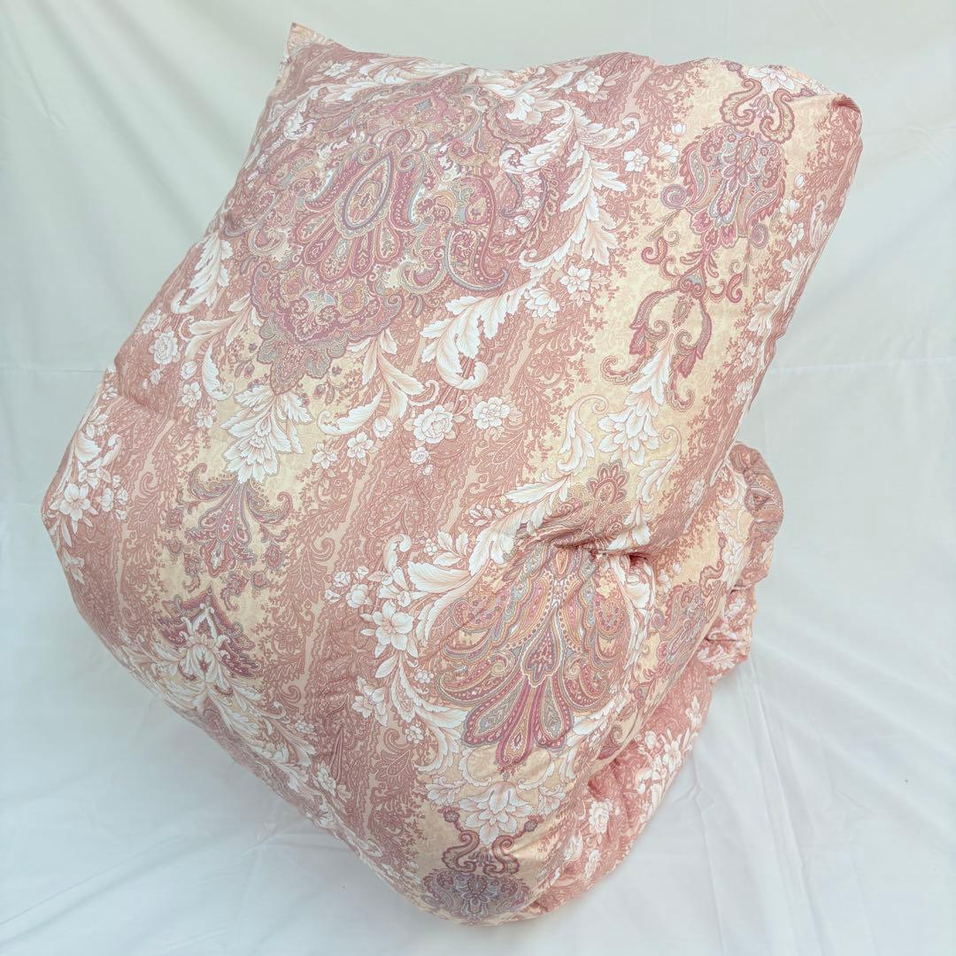 羽毛布団 ダブル ポーランド ホワイトマザーグース CH92103 ピンク