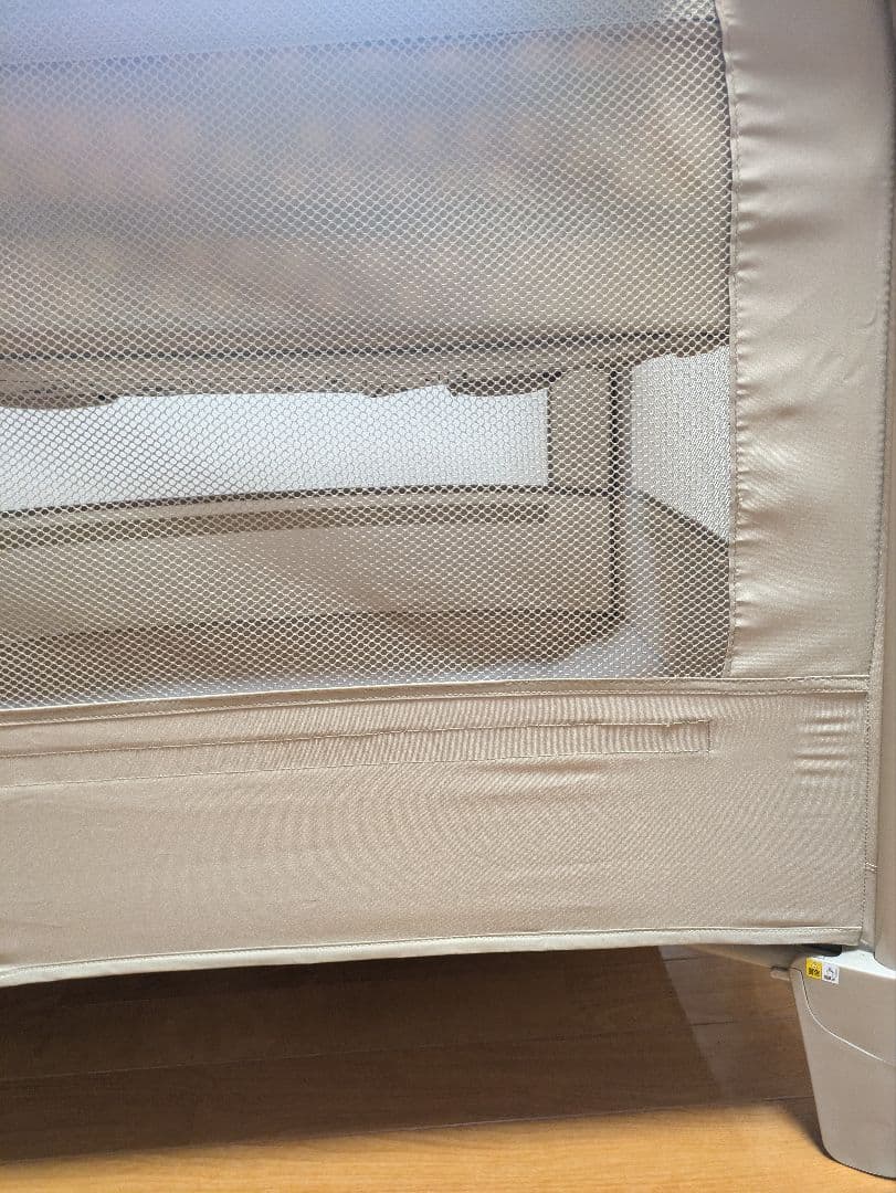 【清掃済み】 アップリカ ココネルエアー ベビーベッド ココア