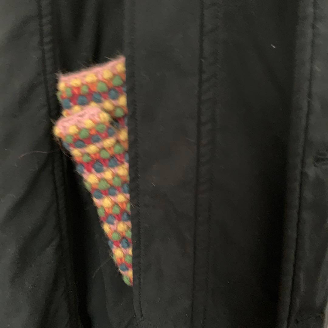 ZUCCA フード付きダブルブレスト　ポンチョコート