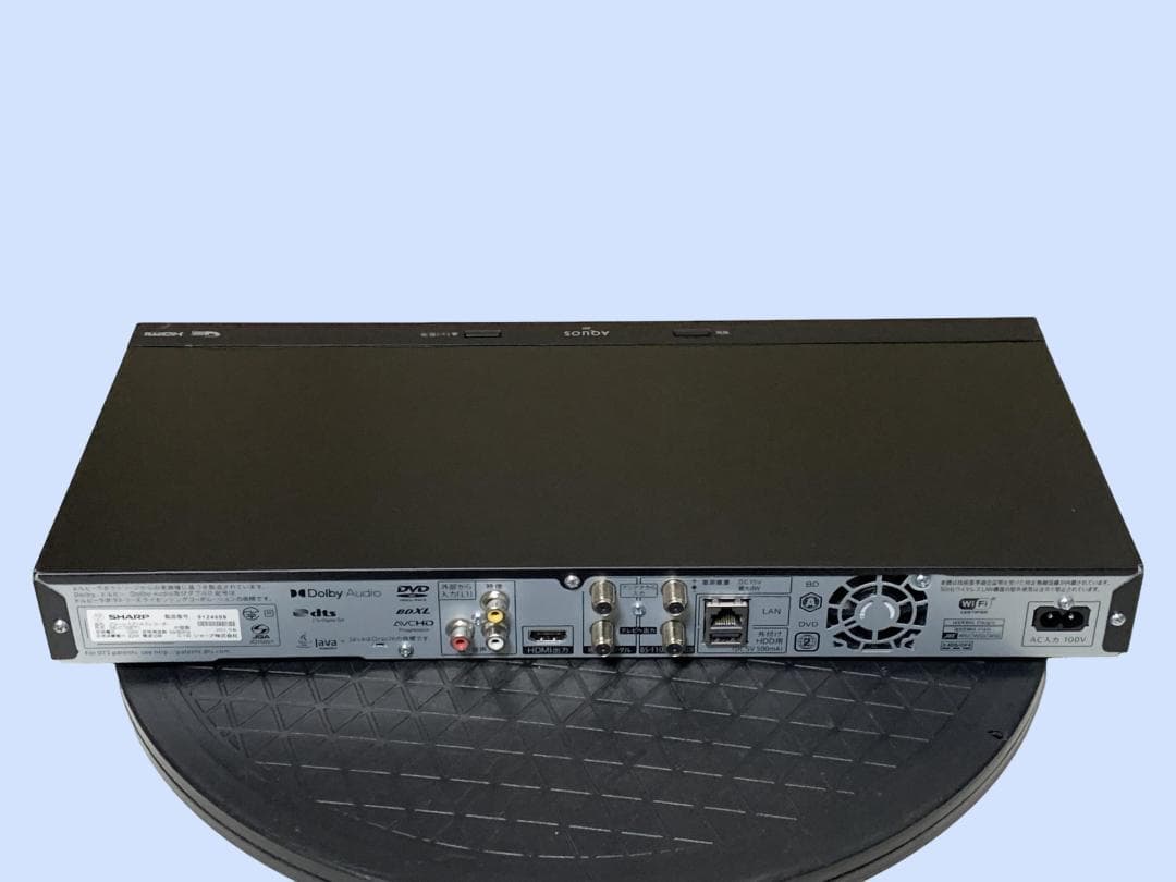 M9781 SHARP AQUOS ブルーレイレコーダー 2B-C10ET1