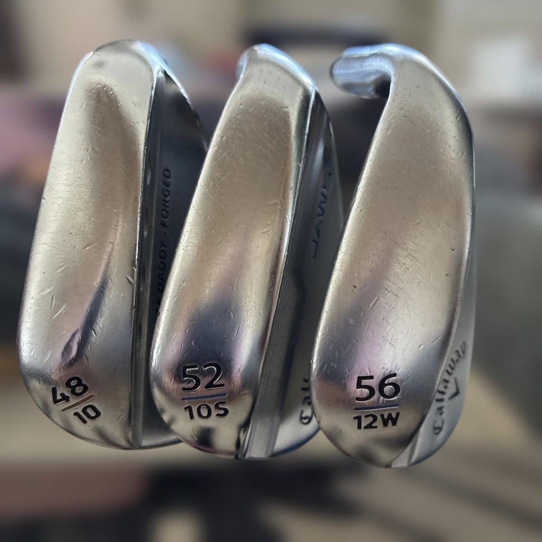 Callaway マックダディ4 ジョーズウェッジ 3本セット48°5256