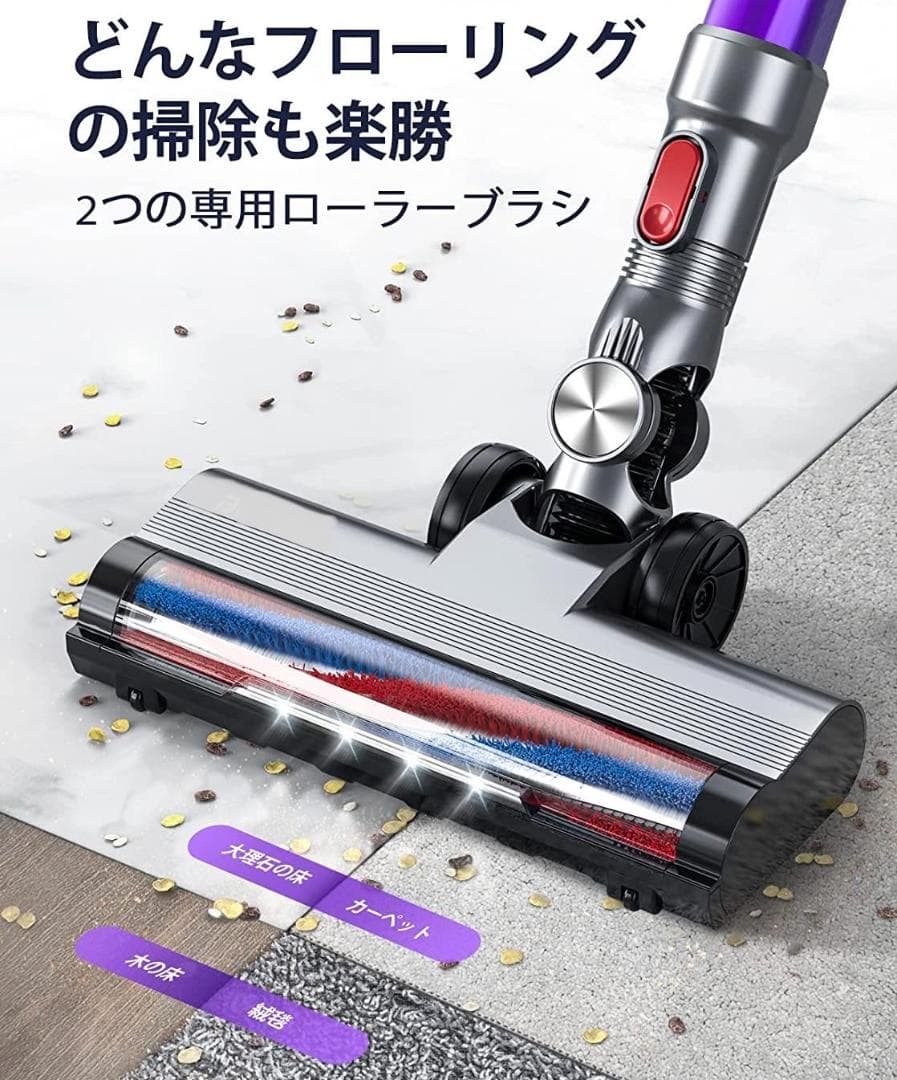 ❤吸引力33000Pa以上&400Wハイパワーでゴミを根こそぎ吸引♪❤掃除機