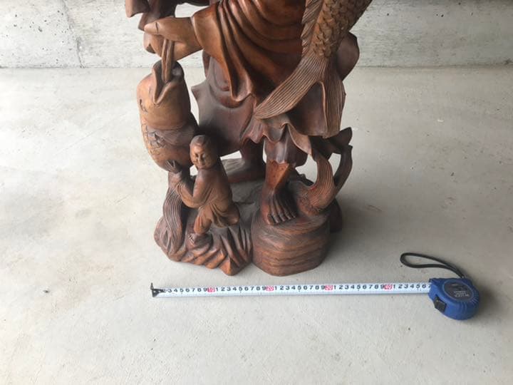 骨董品　木像