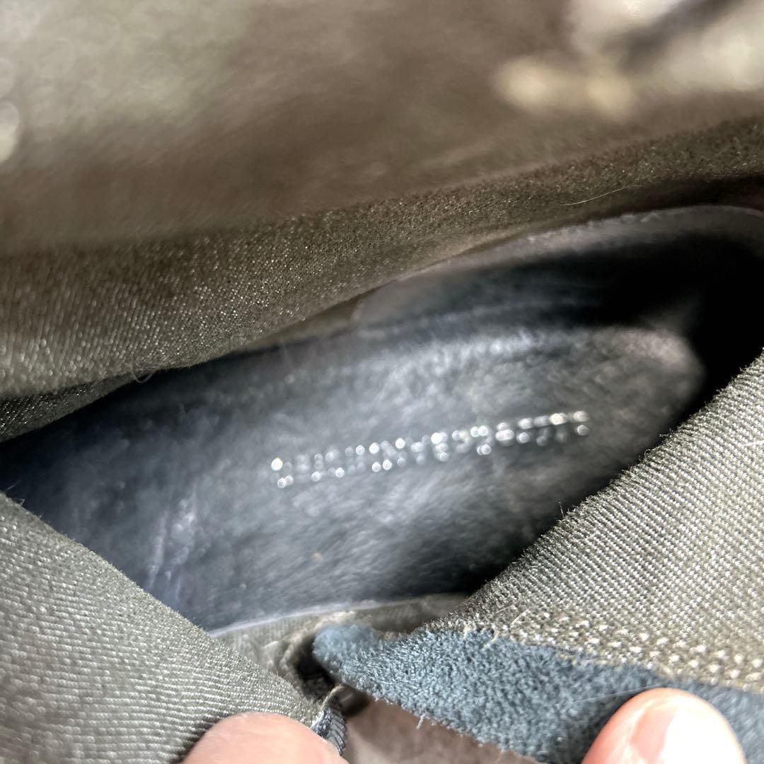 【alfredo BANNISTER】カッティングブーツ/Y2K/サイドジップ/