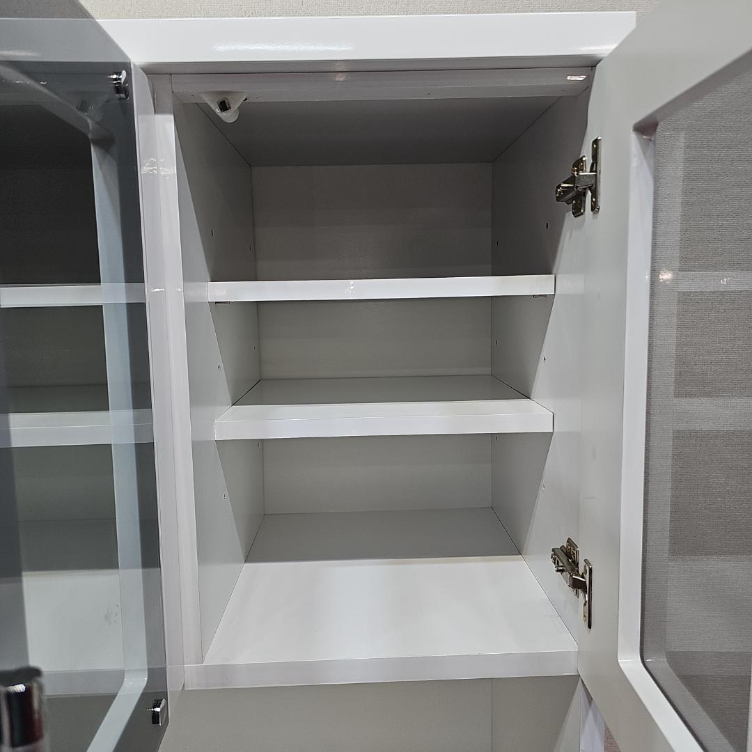 東京23区送料無料　ホワイトキッチンボード