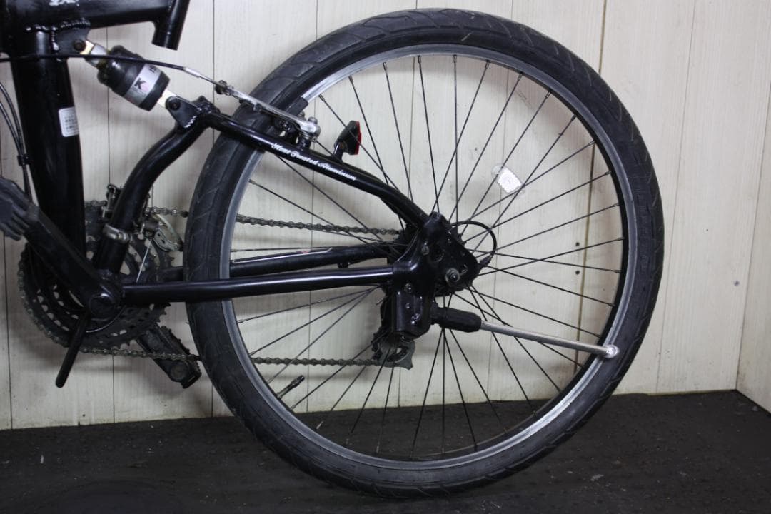 ランボルギーニ 26型 アルミ 18速 440mm Wサス付き 折り畳みMTB