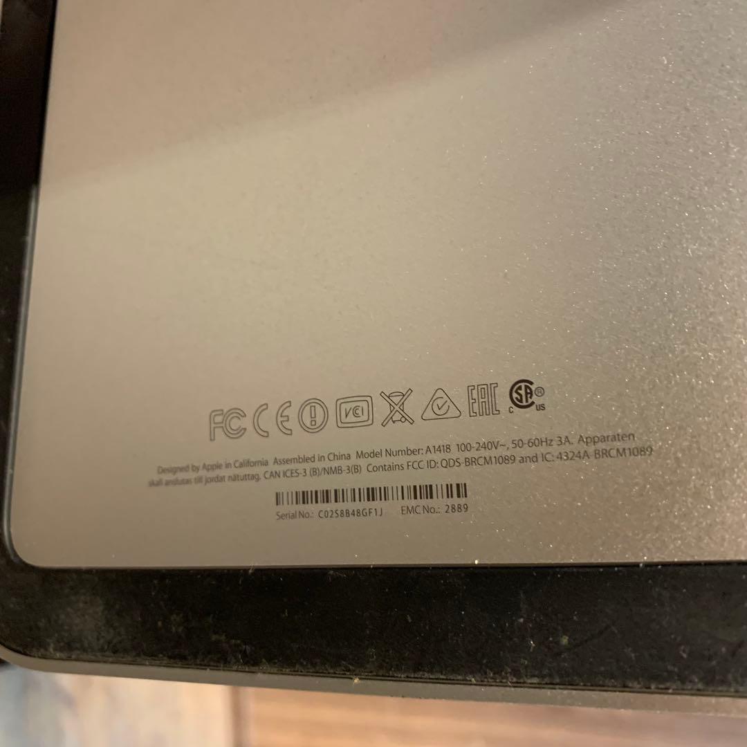 iMac a1418 2016年購入　初期化済み　21.5インチ