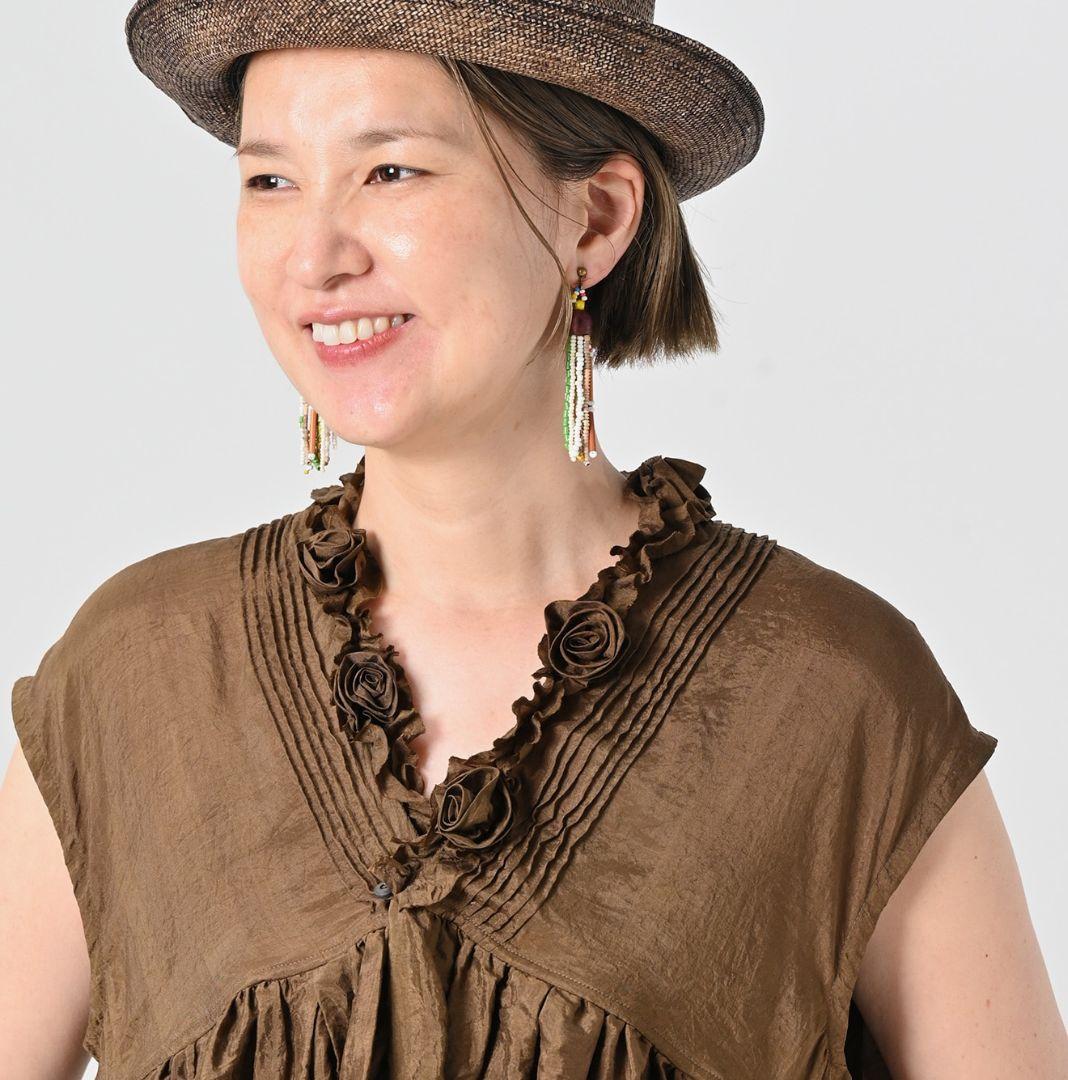 【未使用】 45R インドシルクのキャミ