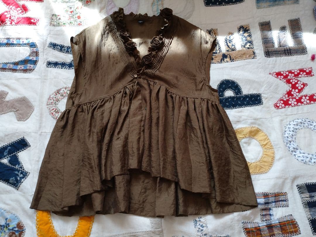 【未使用】 45R インドシルクのキャミ