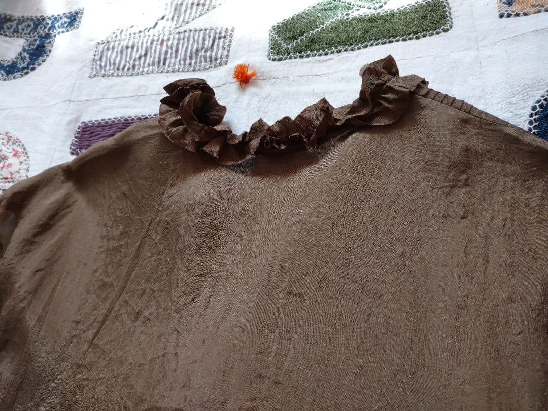 【未使用】 45R インドシルクのキャミ