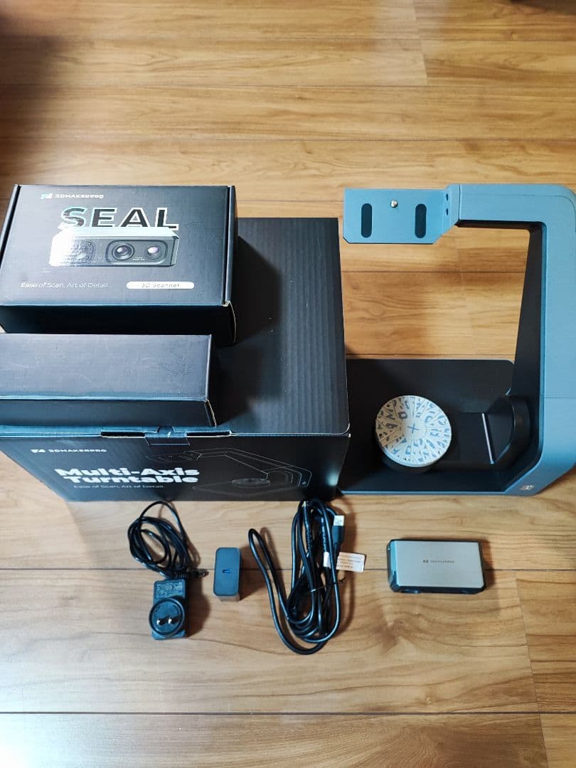 3DMAKERPRO SEEL 3D SCANNER 多軸ターンテーブルセット