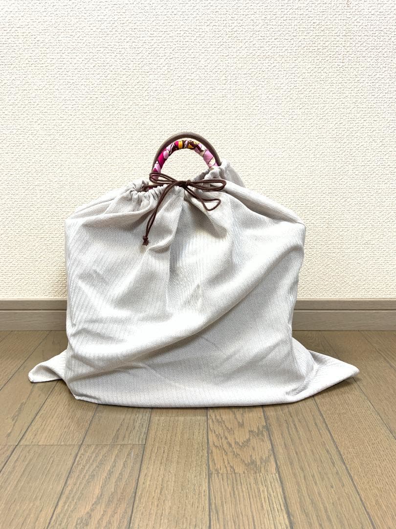 ハンドバッグ ビジュー、スカーフ付き