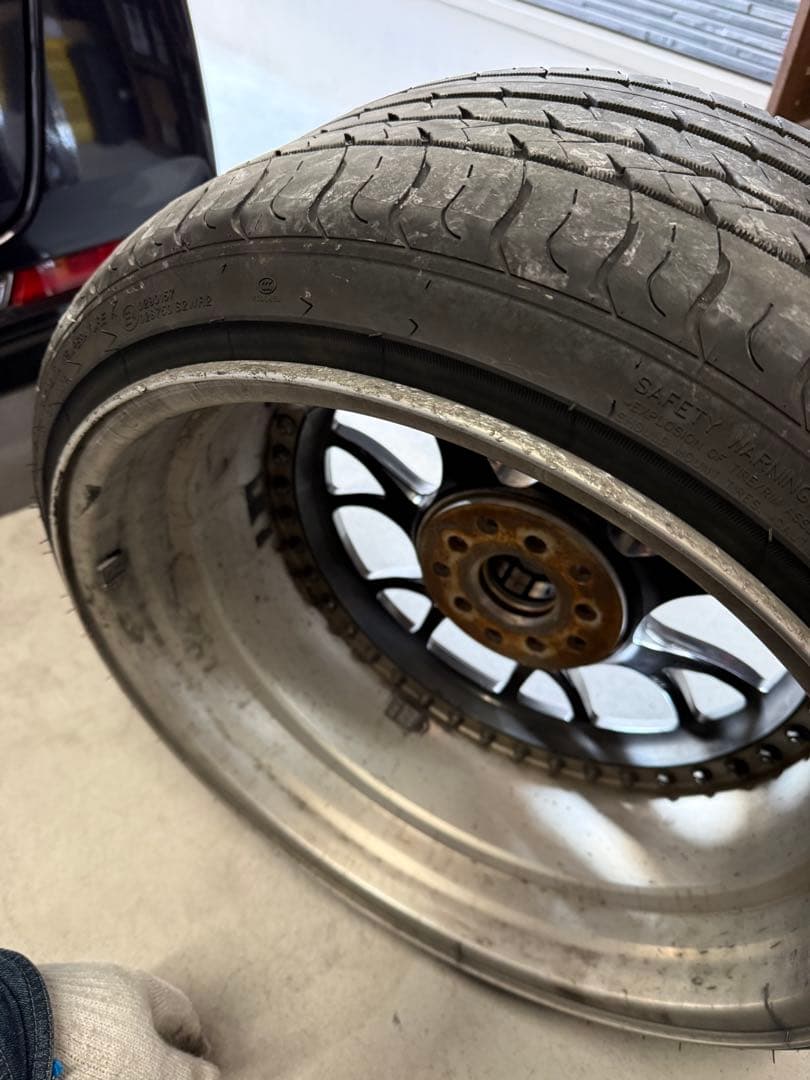 あ*あ様 SSR MS3 pcd112 18インチ　ジャンク