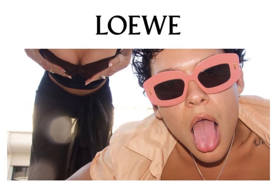 〈美品〉 LOEWE ロエベ トータスシェル Screen サングラス