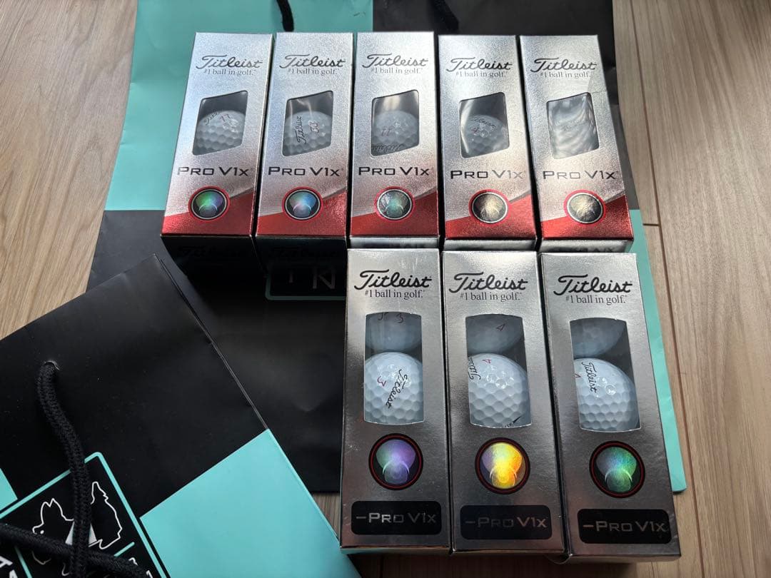新品★2ダース24球★Titleist★Pro V1x★レフトダッシュ