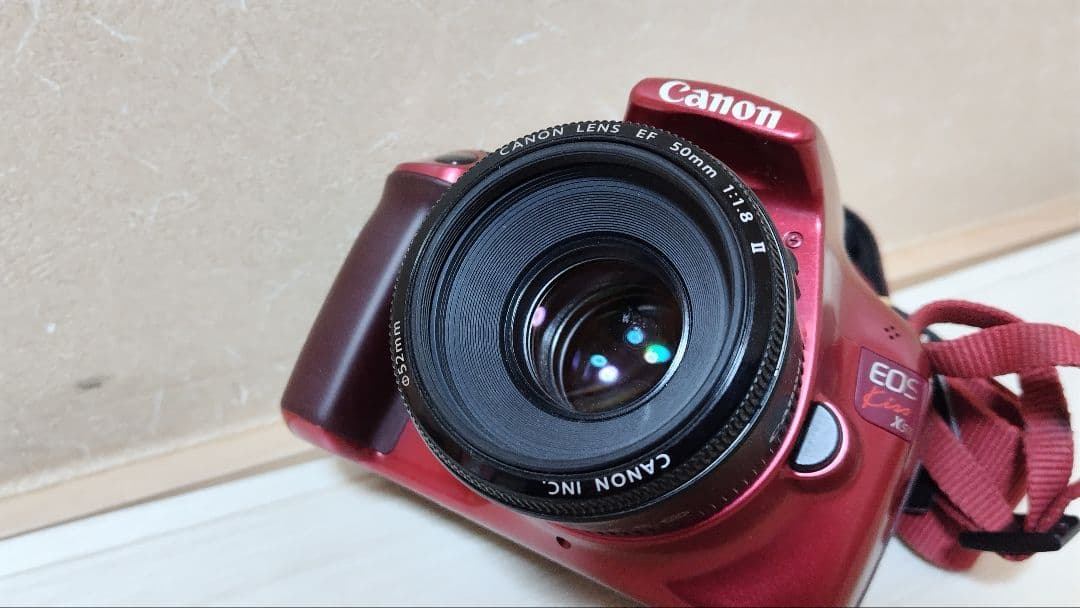 Canon　EOS Kiss X50　付属レンズ　EF 50mm