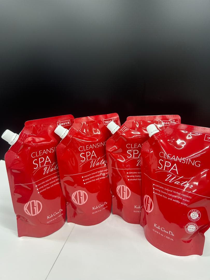 【4個セット】江原道 クレンジングウォーター 450mL つめかえ用