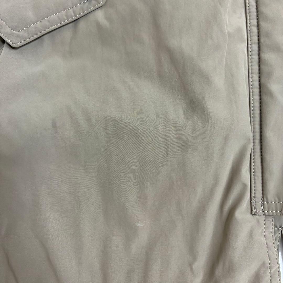 バーバリーブルーレーベル　 モッズコート　ノバチェック裏地　ボアライナー　ファー