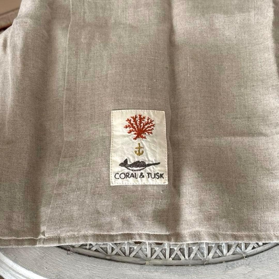 coral&tusk コーラルアンドタスク 　クッションカバー